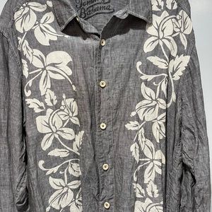 Tommy Bahama linen button down.
